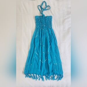 Girls Turquoise Size 7 Dress
